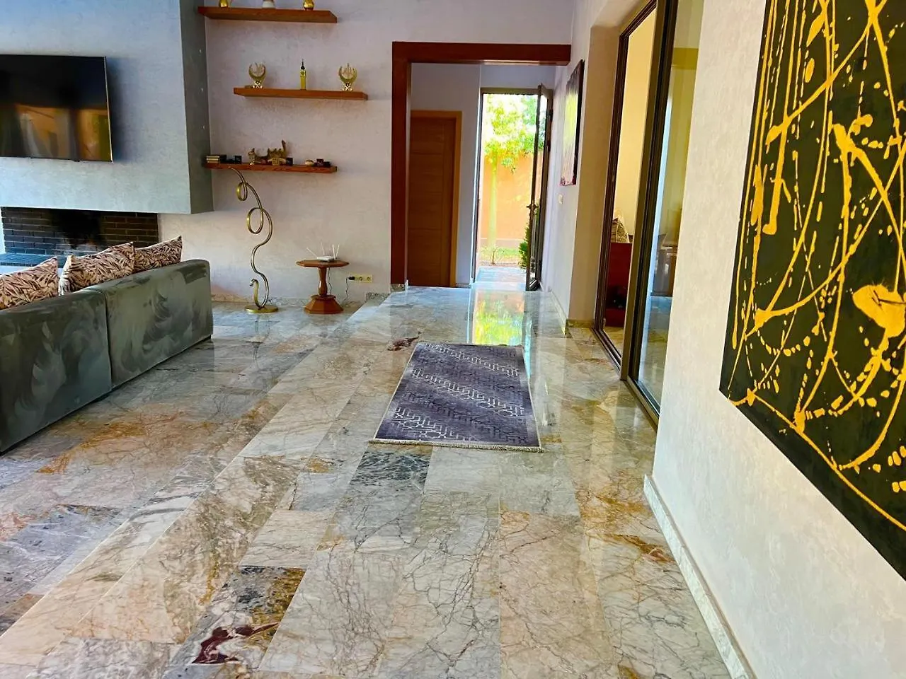 Villa Avec Piscine Et Jardin مراكش المغرب